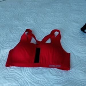 RED SPORTS BRA by VICTORIA SPORT
